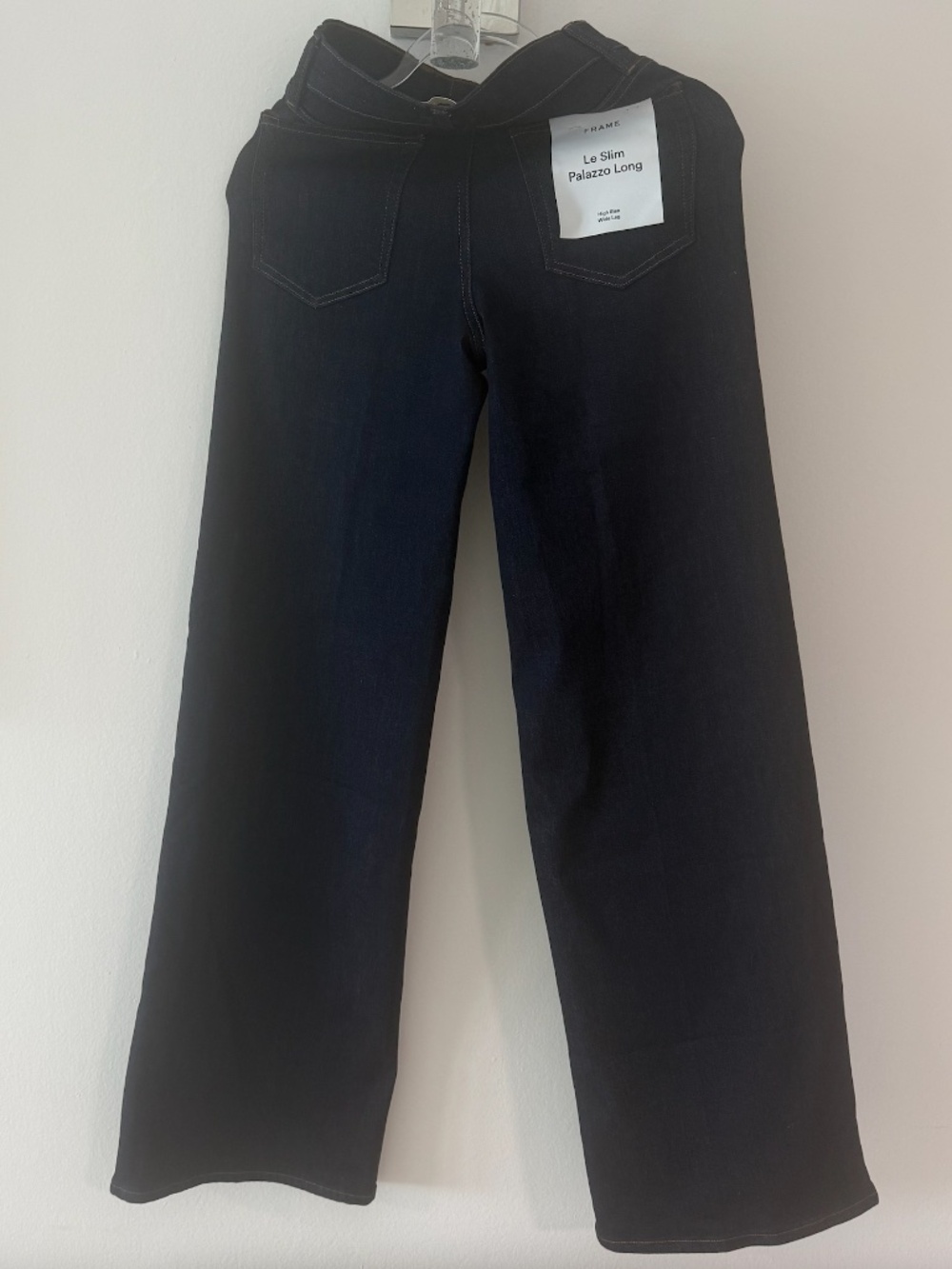Frame Le Slim Palazzo Rinse Size 27 Long - Picture 4 of 8